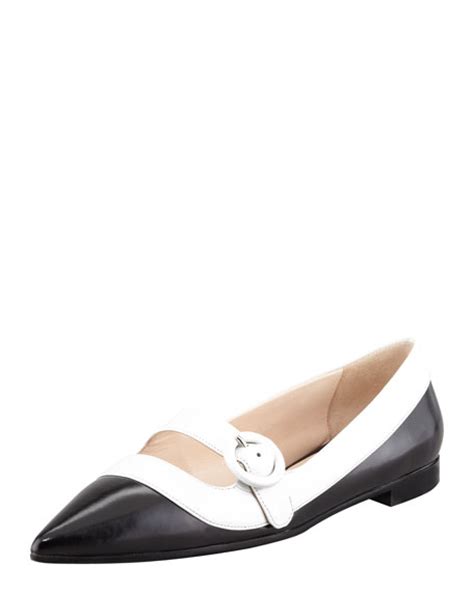 prada ballerine|Prada padded maryjane ballet flats.